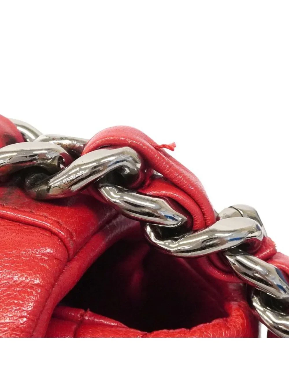 Chanel 19 Leather Red Gold 2-Way Bag